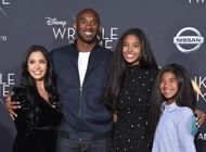 Kobe Bryant and his family